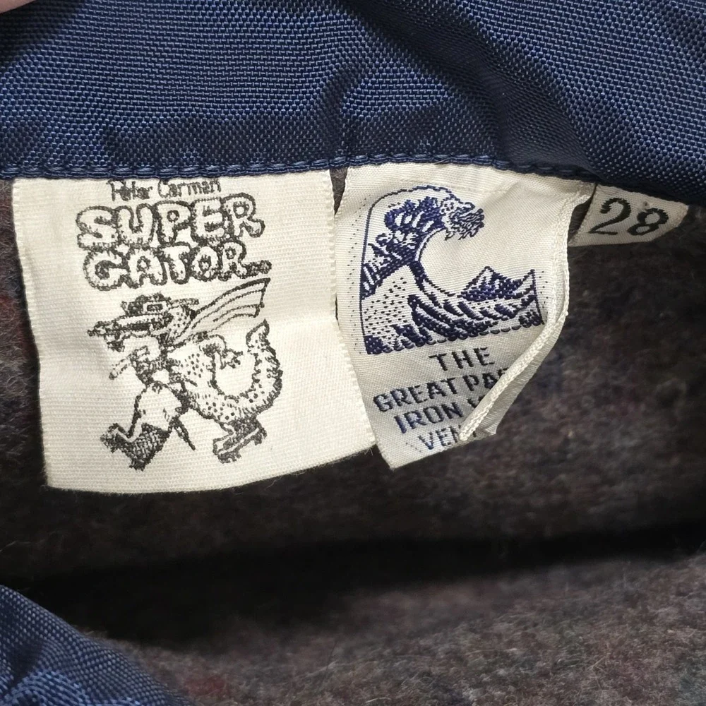 VTG 1970s Patagonia Chouinard Supergaiters Great Pacific Iron Works SZ 28 RARE